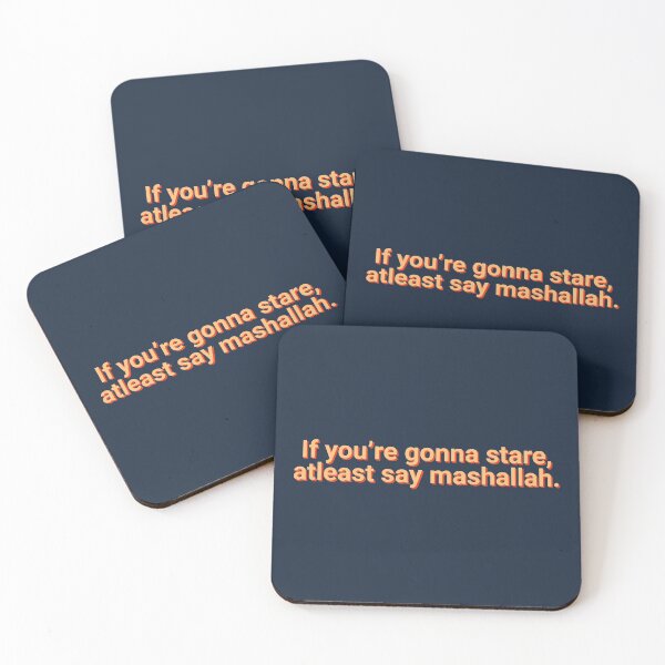 Item preview, If You're Gonna Stare At least Say Mashallah God designed and sold by Sour Soul.