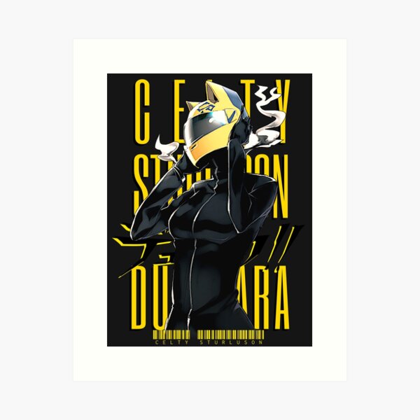 Aperçu de l'œuvre Celty Sturluson Durarara (noir) créée et vendue par LokittyLevi.