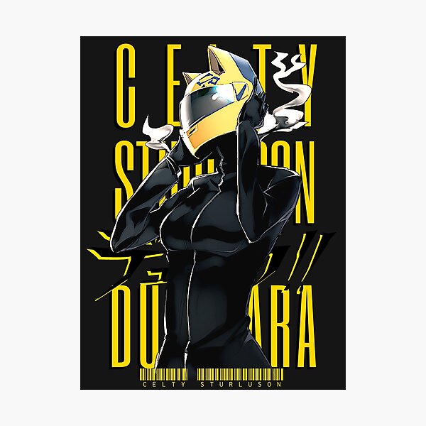 Aperçu de l'œuvre Celty Sturluson Durarara (noir) créée et vendue par LokittyLevi.