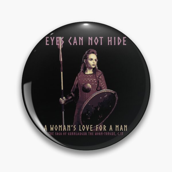 Item preview, Eyes Can Not Hide, Saga of Gunnlauger the Worm Tongue, Norse Proverb, Vikings, Shield Maiden, Viking Gift designed and sold by Proverbial Wisdom Design.