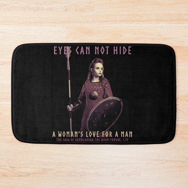 Item preview, Eyes Can Not Hide, Saga of Gunnlauger the Worm Tongue, Norse Proverb, Vikings, Shield Maiden, Viking Gift designed and sold by Proverbial Wisdom Design.