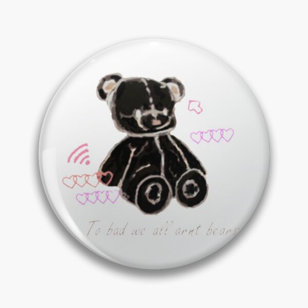 Item preview, Bear, kawaii, cute, hearts, aesthetic designed and sold by apstarz.
