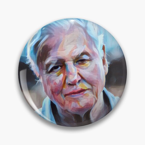 Item preview, David Attenborough  designed and sold by littledinosaurs.