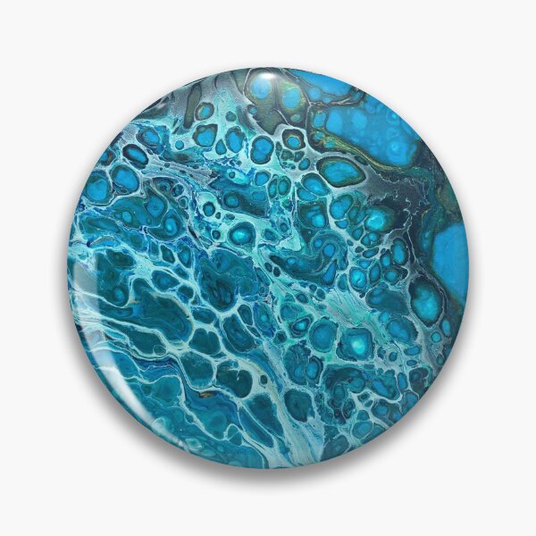 Artikelvorschau, Fluid Art, Acrylgusskunst, Wasserdesign entworfen und verkauft von Felicity Osborne.