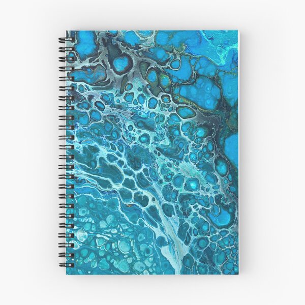 Item preview, Fluid Art, Acrylic Pour Art, Water design designed and sold by Felicity Osborne.