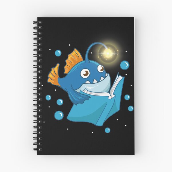 Item preview, Reading devil fish designed and sold by ElBeDesigns.