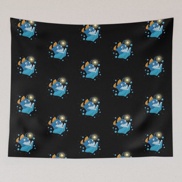 Item preview, Reading devil fish designed and sold by ElBeDesigns.