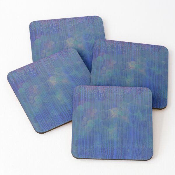 Item preview, Behind a Blue Screen - Bubbles Sparkles Pattern Design 01 designed and sold by vortexatelier.