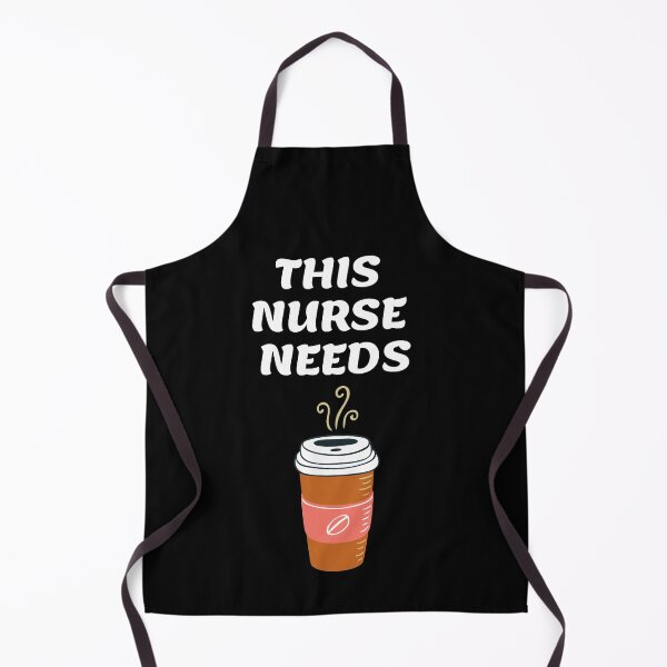 Item preview, This Nurse Needs Coffee In Black designed and sold by LuckyKermit.