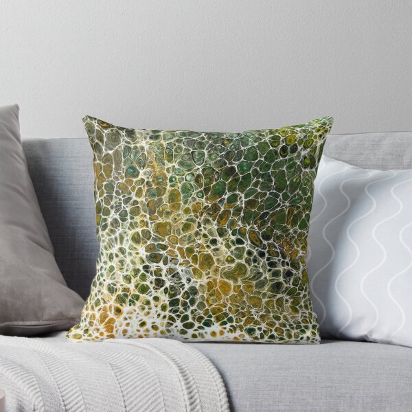 Artikelvorschau, Fluid Art Green Animal Print entworfen und verkauft von Felicity Osborne.