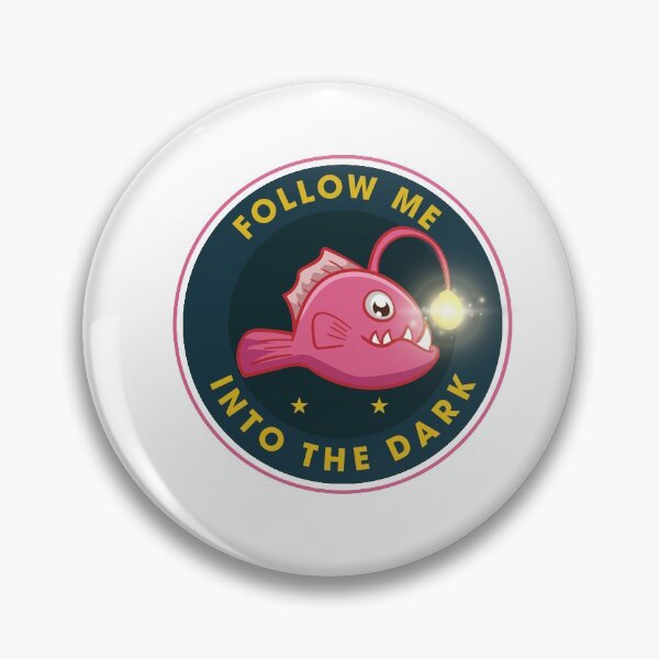 Item preview, Deep sea frogfish follow me into the dark designed and sold by ElBeDesigns.