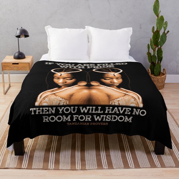 Item preview, If You Are Filled With Pride, Traditional African, Tanzanian Proverb, African Design,  African Pattern, Africa Gift designed and sold by Proverbial Wisdom Design.