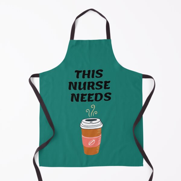 Item preview, This Nurse Needs Coffee In Green designed and sold by LuckyKermit.
