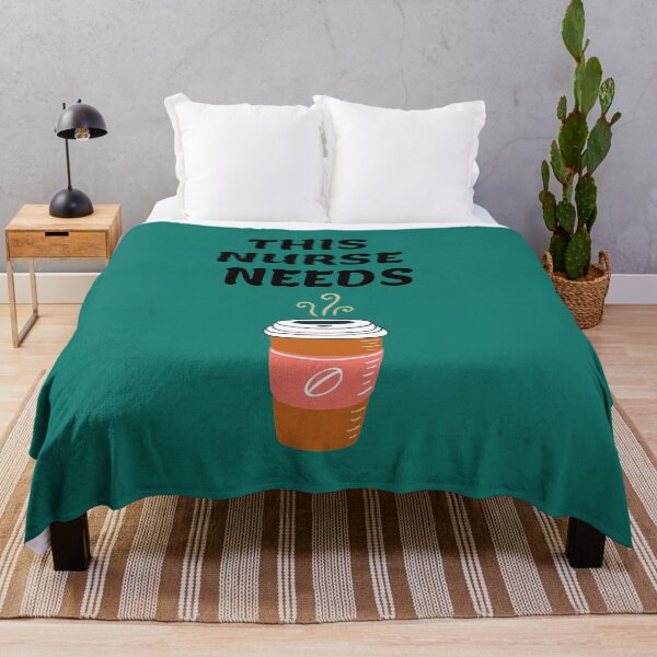 Item preview, This Nurse Needs Coffee In Green designed and sold by LuckyKermit.