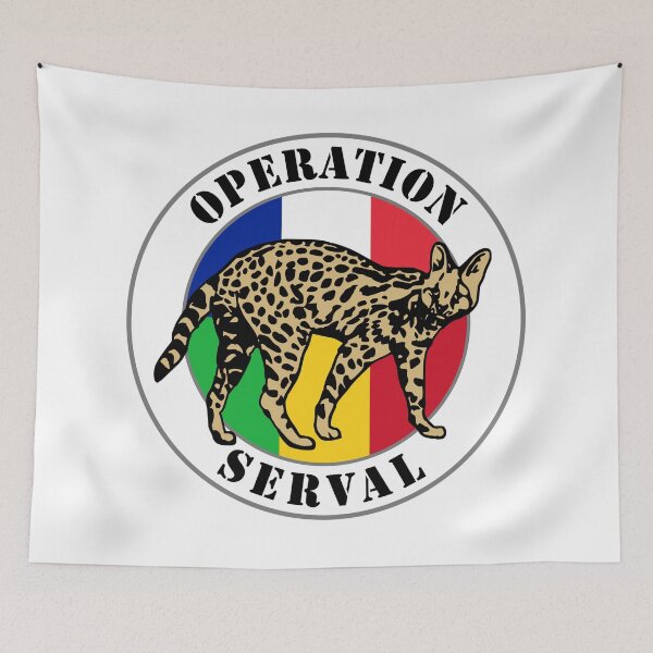 Item preview, OPERATION SERVAL MALI designed and sold by Aspretto.