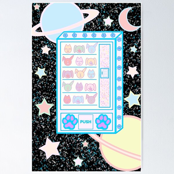 Item preview, Galaxy Pet Vending Machine designed and sold by peachtreeprince.
