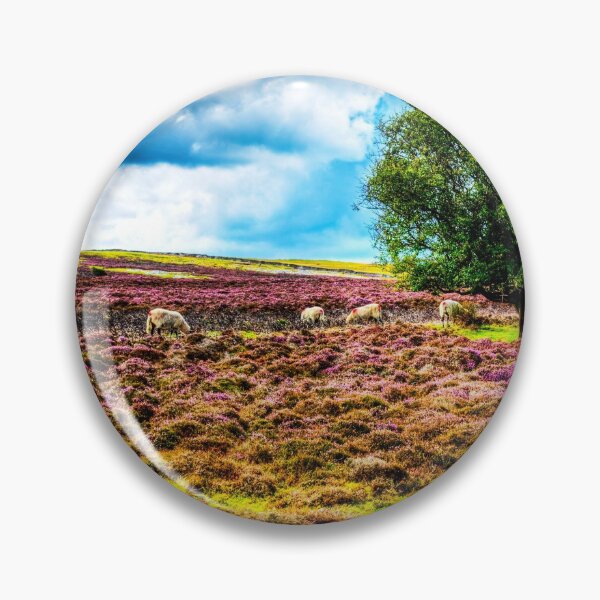 Item preview, The Yorkshire Moors Sheep On The Purple Heather designed and sold by Paul Thompson Photography.