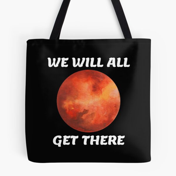 Item preview, We Will All Get There In Black designed and sold by LuckyKermit.