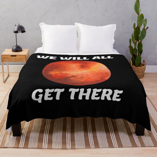 Item preview, We Will All Get There In Black designed and sold by LuckyKermit.