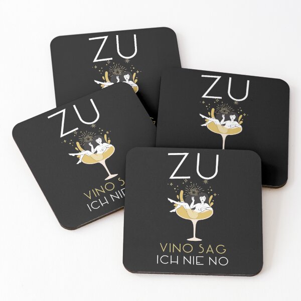 Item preview, Zu vino sag ich nie no designed and sold by max-art-lvl.