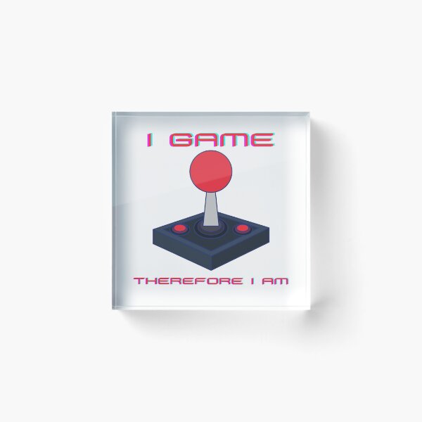 Item preview, I game therfore I am 3 designed and sold by OffensiveTCG.