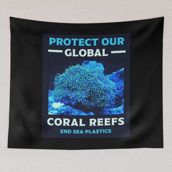 Item preview, Coral Reef Protection - Coral Reef Protection Gifts - Save Our Coral - Sea Plastics designed and sold by happygiftideas.