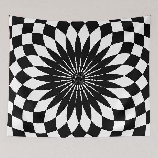 Item preview, Black geometric abstract art designed and sold by flashcompact.