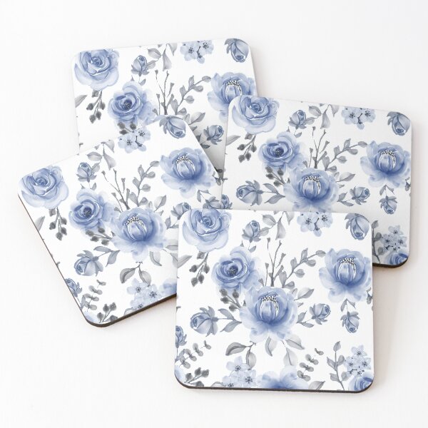 Item preview, In April we wear blue flower design designed and sold by benbear76.