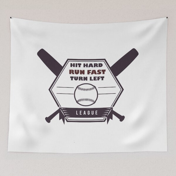 Item preview, Hit Hard Run Fast Turn Left designed and sold by MrAbde.