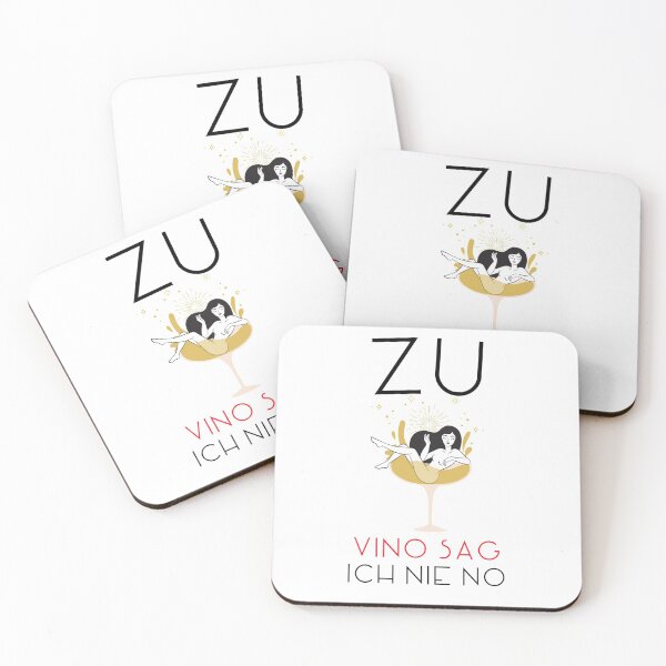 Item preview, Zu vino sag ich nie no 2 designed and sold by max-art-lvl.