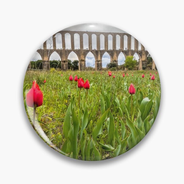 Item preview, Red Tulips - Tulipas Vermelhas, Aqueduto dos Pegoes, Tomar, Portugal designed and sold by Mario  Loureiro.