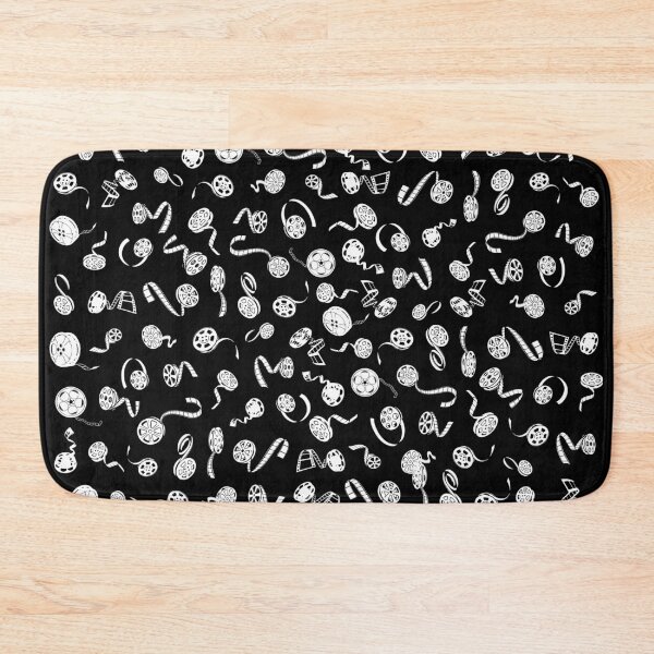 Item preview, CINEMA CINEMA white pattern designed and sold by KoolDsigns-FLIX.