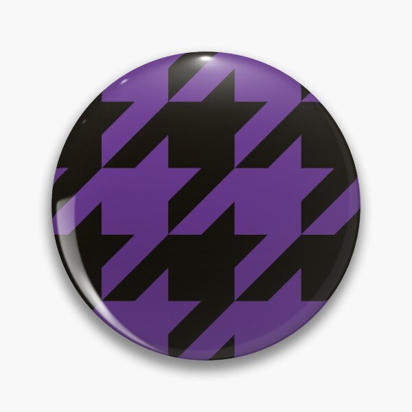 Item preview, Purple and Black Houndstooth Large designed and sold by Feeling Artsy.