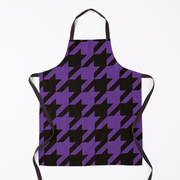 Item preview, Purple and Black Houndstooth Large designed and sold by Feeling Artsy.