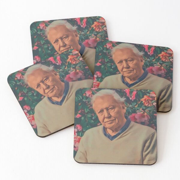 Item preview, David Attenborough  designed and sold by littledinosaurs.