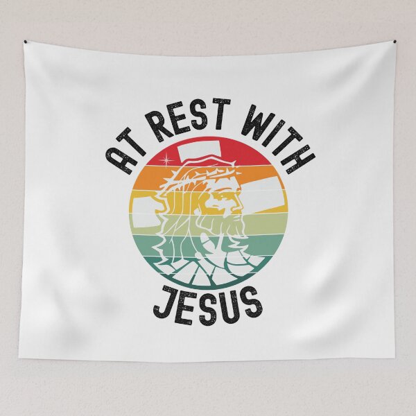 Item preview, Loving Memory Of - At Rest With Jesus designed and sold by JandS-In-Memory.