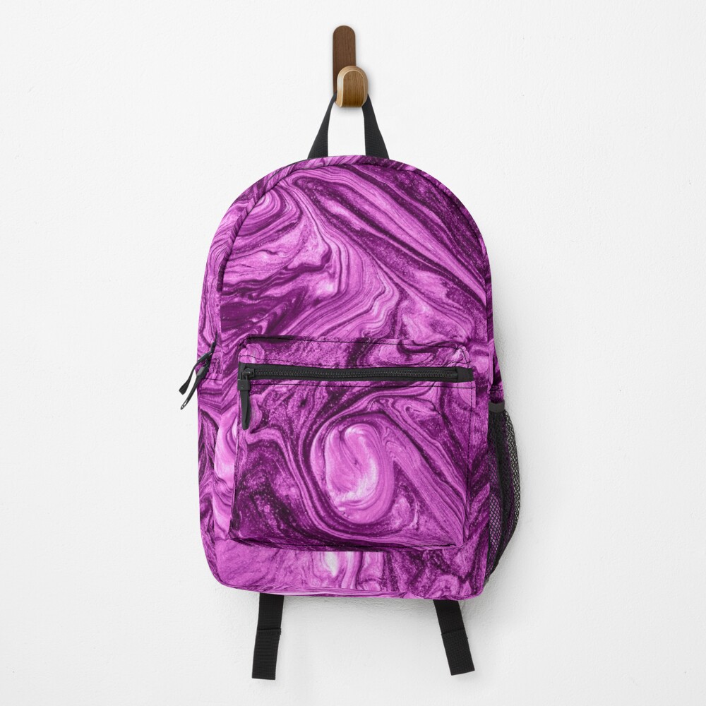 glamour 005 flüssige violette Farben Rucksack