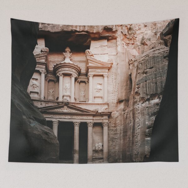 Item preview, Treasury (Al Khazneh) | Jordan Photography | Petra Fine Art Print designed and sold by Melissa Peltenburg.
