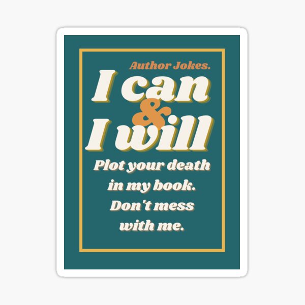 Item preview, "I Can & I Will ..." Author Jokes  designed and sold by Dream Big! by E. H..