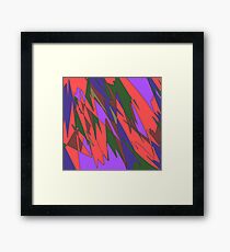 Retro Abstract Framed Print