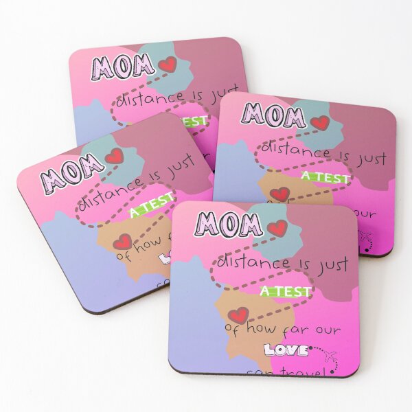 Item preview, Mum distance is just a test of how far our love can travel designed and sold by H2O-Shop.