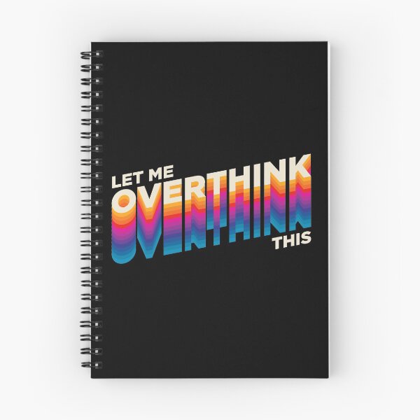 Item preview, Let me Overthink this - Hang on designed and sold by Any Color Designs.