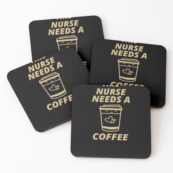 Item preview, CUTE THIS NURSE NEEDS A COFFEE designed and sold by YourEssentials.