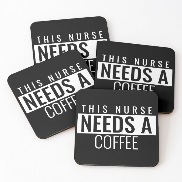 Item preview, CUTE THIS NURSE NEEDS A COFFEE designed and sold by YourEssentials.