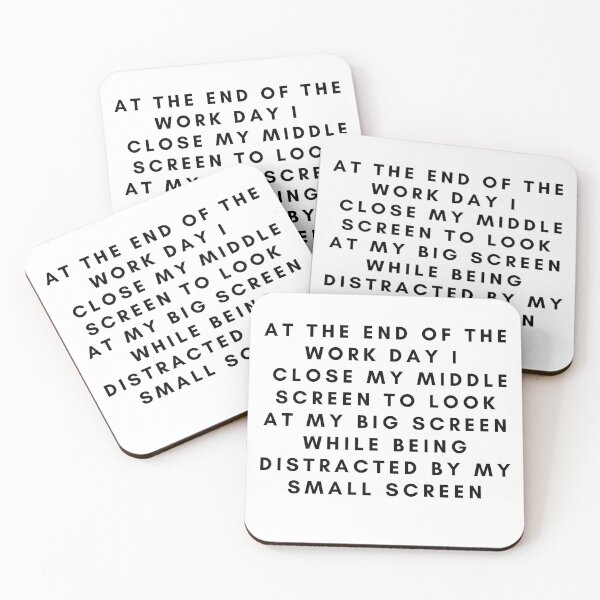 Item preview, Modern Screen Problem designed and sold by ToastyBopShop.