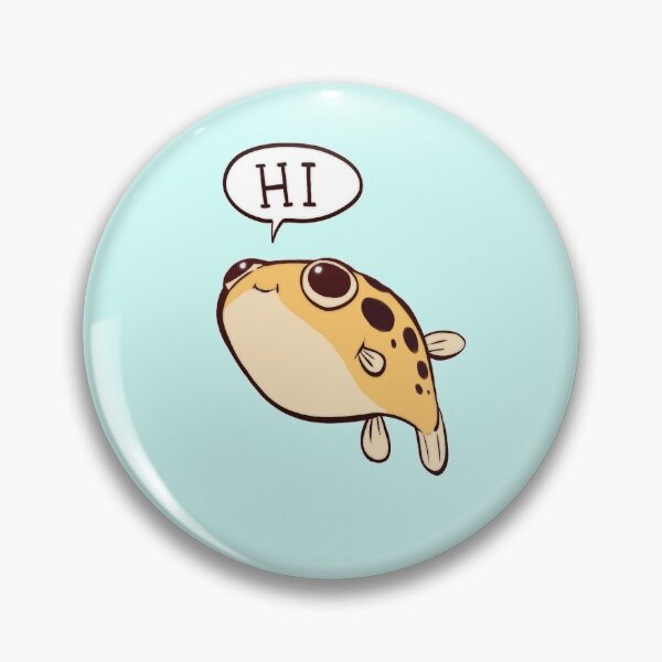 Item preview, Dwarf Puffer Fish designed and sold by TribalCatMerch.