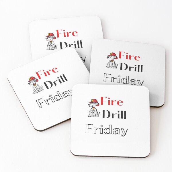 Item preview, Fire Drill Friday designed and sold by SportyDogShop.