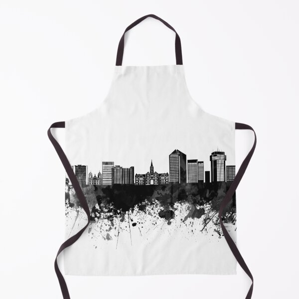Item preview, wichita skyline bw designed and sold by BekimART2.
