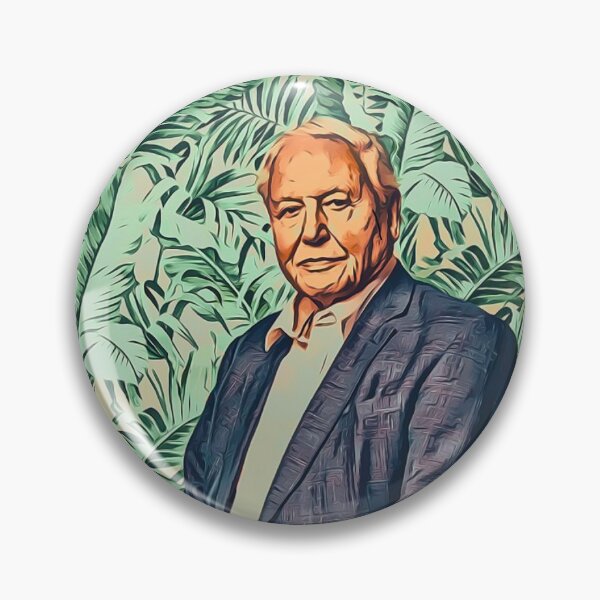 Artikelvorschau, Sir David Attenborough entworfen und verkauft von littledinosaurs.