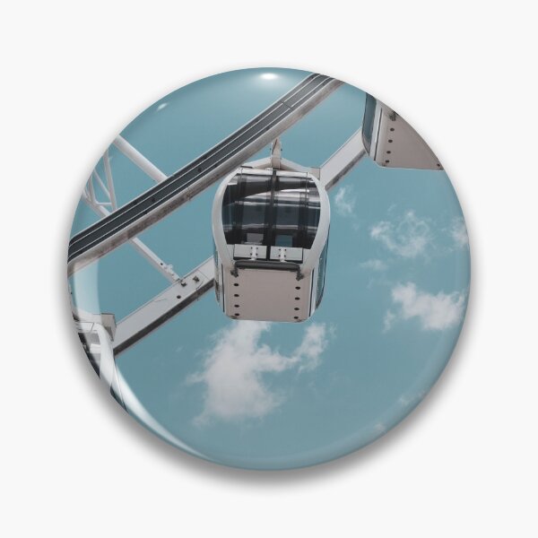 Item preview, Observation wheel on blue sky, Blue version designed and sold by resket.